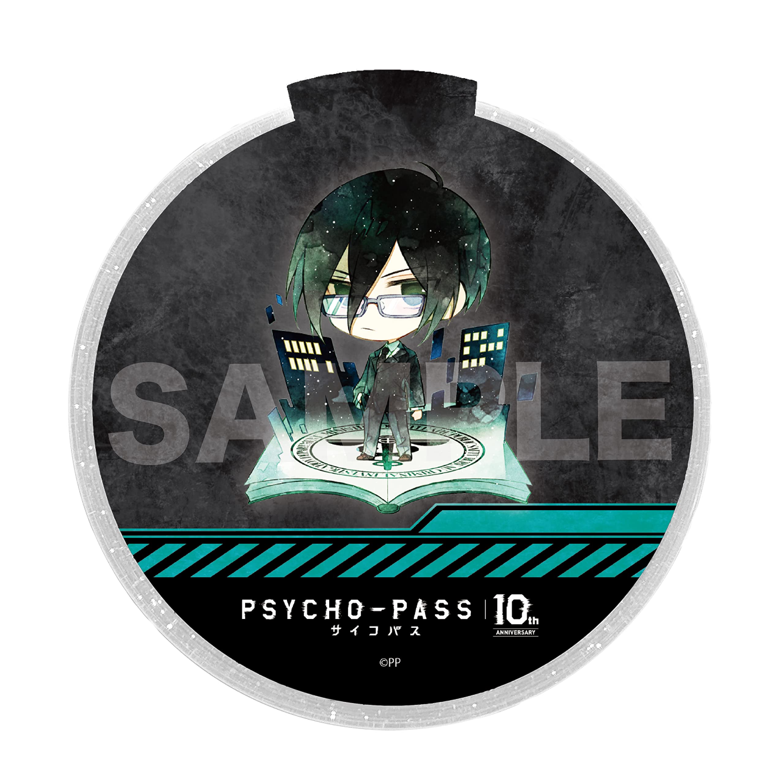 PSYCHO-PASS サイコパス　宜野座伸元 カラ鉄コースター・キーホルダー PSYCHO-PASS サイコパス 宜野座伸元 カラ鉄コースター・キーホルダー